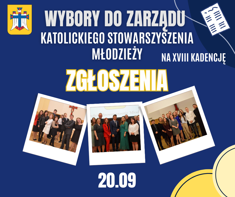 Zgłoszenia na Wybory do XVIII Kadencji Zarządu oraz Komisji Rewizyjnej KSM AL