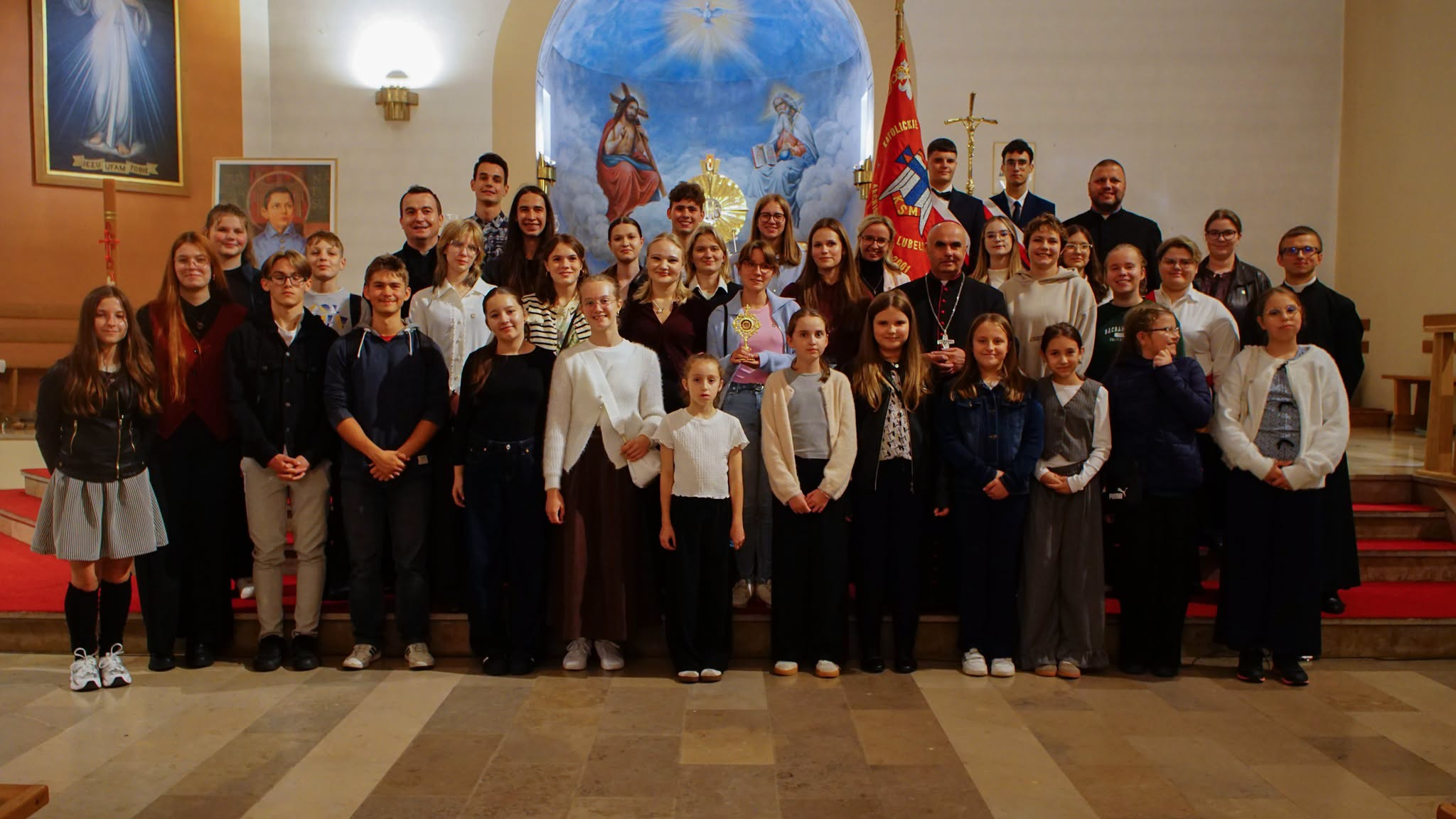 Wprowadzenie relikwii św. Stanisława Kostki