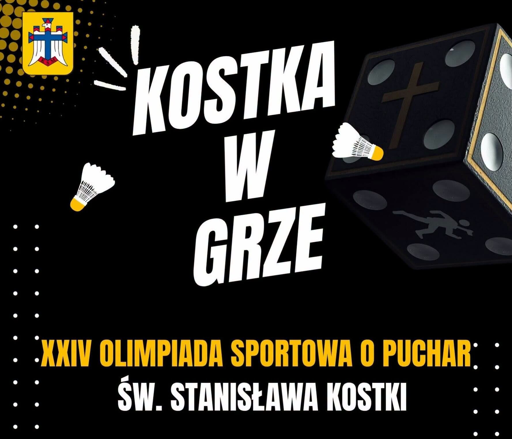 XXIV Olimpiada Sportowa o Puchar Św. Stanisława Kostki – zapisy 📝